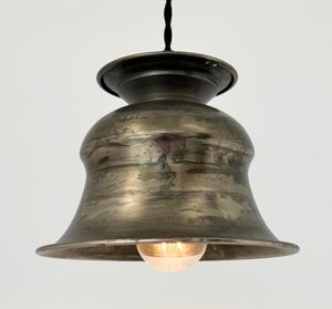 Pewter Orchard Bell Pendant Light