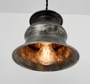 Pewter Orchard Bell Pendant Light