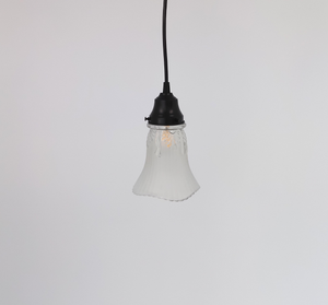Delicate Squared Thick Rim Tassel Pendant Light