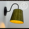 Sage Galvanized Fluted Sconce