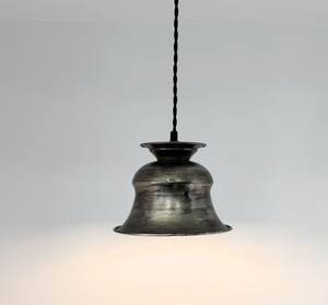 Pewter Orchard Bell Pendant Light