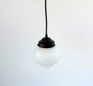 Embossed Floral Vine Berries Pendant Light | 6" Width - The Lamp Goods