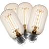 4 Pack - Dimmable LED Vintage Tube 40W Eq.