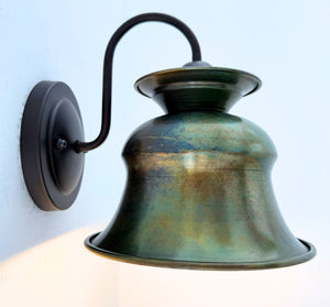 Orchard Patina Farmhouse Wall Sconce - The Lamp Goods