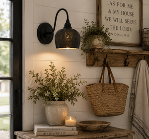 Forge Patina Exposed Socket Wall Sconce