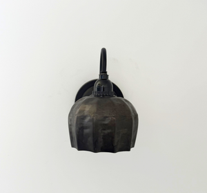 Forge Patina Exposed Socket Wall Sconce