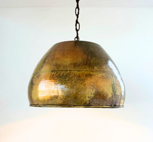 Jumbo GOLD Rustic Bucket Chandelier - The Lamp Goods