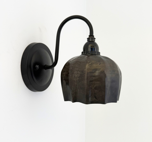 Forge Patina Exposed Socket Wall Sconce