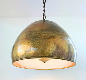 Jumbo GOLD Rustic Bucket Chandelier - The Lamp Goods