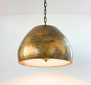 Jumbo GOLD Rustic Bucket Chandelier - The Lamp Goods