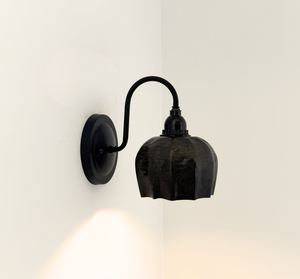 Forge Patina Exposed Socket Wall Sconce