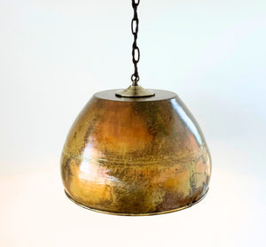 Jumbo GOLD Rustic Bucket Chandelier - The Lamp Goods