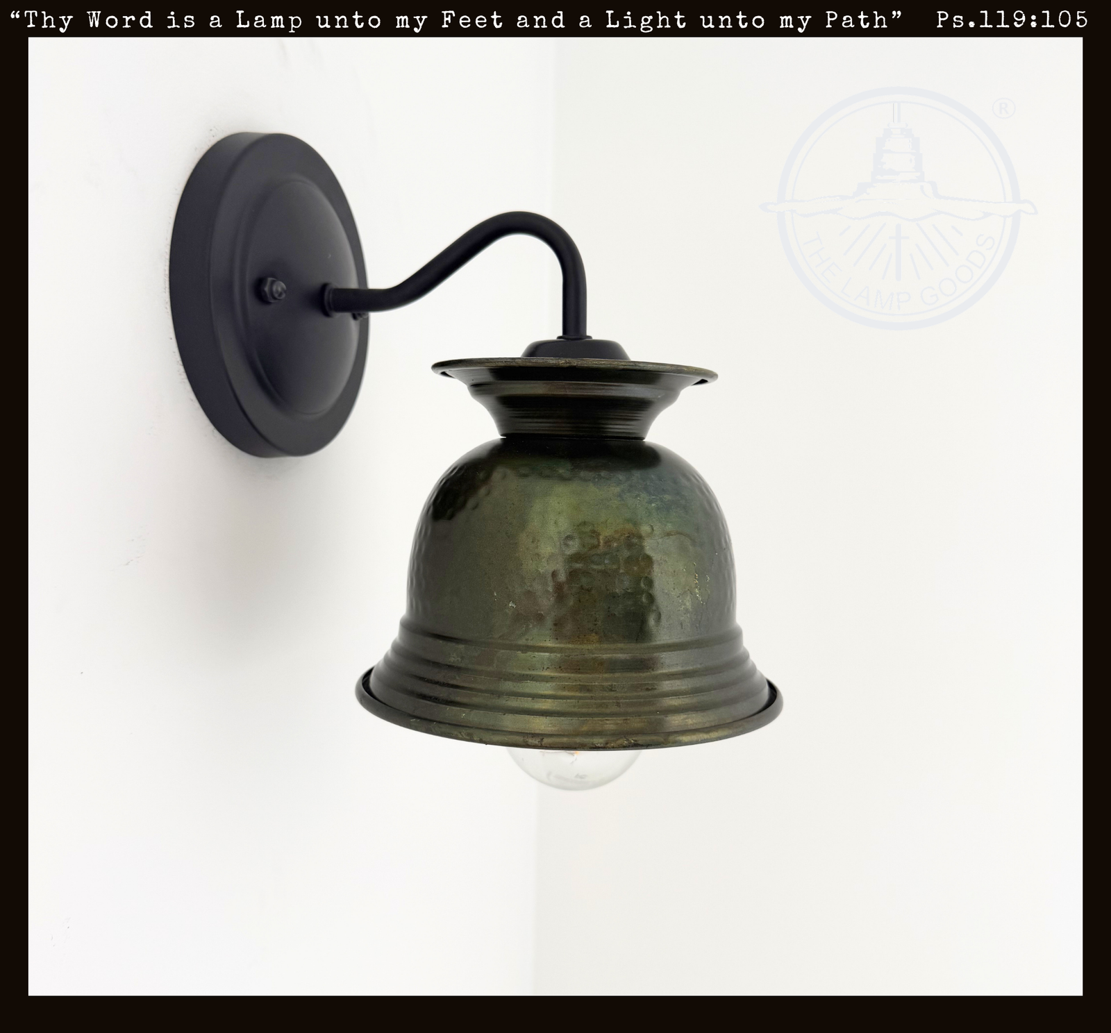 Pebbled Orchard Patina Wall Sconce