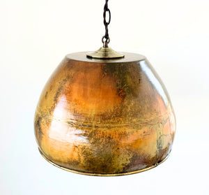 Jumbo GOLD Rustic Bucket Chandelier - The Lamp Goods