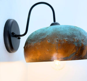 Copper Farmhouse Wall Sconce - The Lamp Goods
