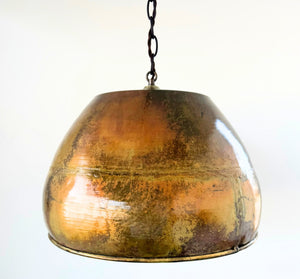 Jumbo GOLD Rustic Bucket Chandelier - The Lamp Goods