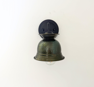 Pebbled Orchard Patina Wall Sconce