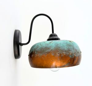 Copper Farmhouse Wall Sconce - The Lamp Goods