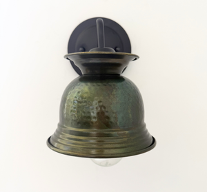 Pebbled Orchard Patina Wall Sconce