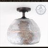 Rustic Bucket Farmhouse Light Fixture - The Lamp Goods
