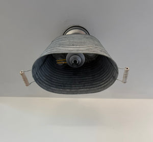 Barnstead Galvanized Wash Tub Flush Mount