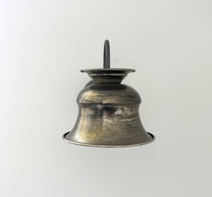 Large Pewter Orchard Bell Wall Sconce