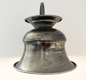 Large Pewter Orchard Bell Wall Sconce