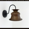 Rustic Orchard Bell Wall Sconce