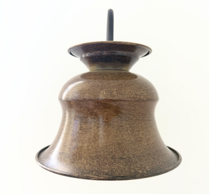 Rustic Orchard Bell Wall Sconce