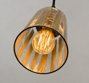 BAMBOO Fused MODERN Glass Pendant Lighting