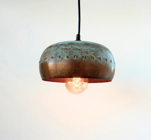 Copper Farmhouse Pendant Light