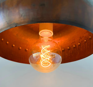 Copper Farmhouse Pendant Light