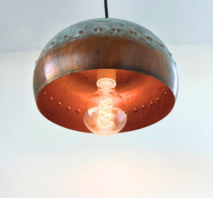 Copper Farmhouse Pendant Light