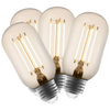 4 Pack - Dimmable Tube Vintage LED 40W Eq.