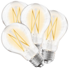 4 Pack - Dimmable Vintage Edison 60W Eq.