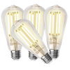 4 Pack - Dimmable LED Vintage 60W Eq.