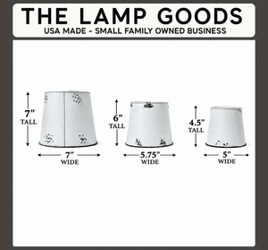 Farmhouse White Barn Distressed Trio Pendant