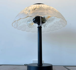 Farmhouse Botanical Glass Table Lamp