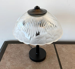 Farmhouse Botanical Glass Table Lamp