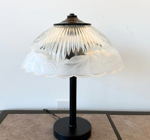 Farmhouse Botanical Glass Table Lamp