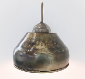 Antique Dark Brassy Gold Rustic Bucket Wall Sconce - The Lamp Goods