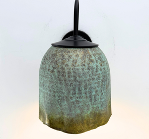 Verdigris Orchard Bell Wall Sconce
