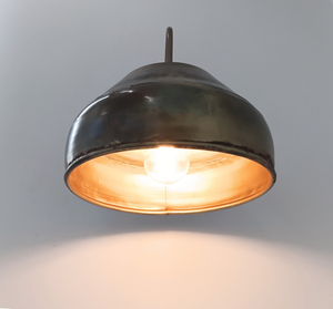 Antique Dark Brassy Gold Rustic Bucket Wall Sconce - The Lamp Goods