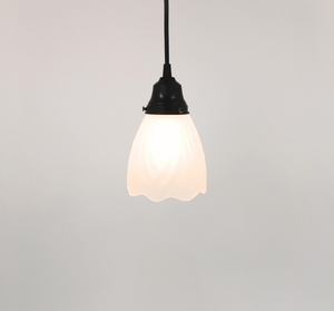 Frosted Simple Drape Pendant