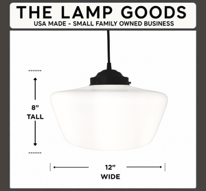 Urban Schoolhouse Pendant Light - The Lamp Goods