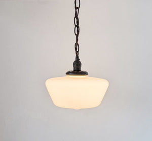Farmstead Exposed Socket Schoolhouse Pendant Light - The Lamp Goods