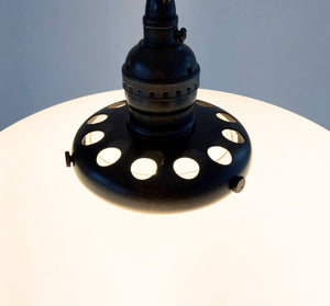 Farmstead Exposed Socket Schoolhouse Pendant Light - The Lamp Goods