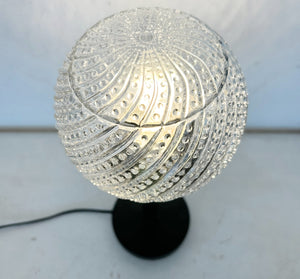 RARE Hobnail Swirl Table Lamp