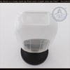 Vintage Retro Square Bathroom Wall Sconce