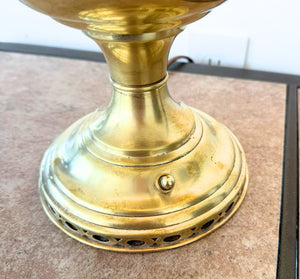 Aladdin "Gone With The Wind" Victorian Milk Glass Lamp